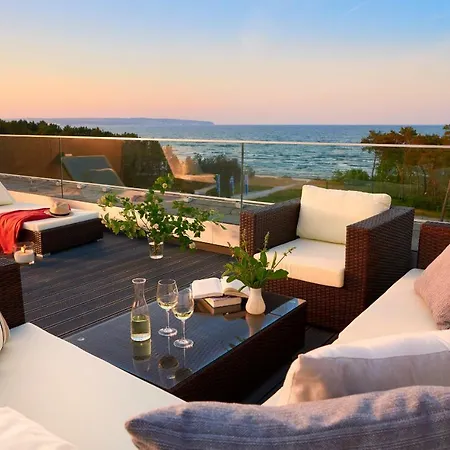 Prora - Penthouse 504 Mit Meerblick Und Sauna Διαμέρισμα Binz